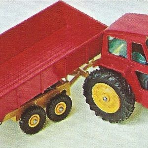 MATCHBOX K-3 MASSEY FERGUSON TRACTOR AND TRAILER