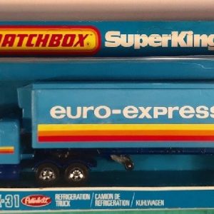 MATCHBOX K-31 PETERBILT EURO EXPRESS REFRIGERATION TRUCK