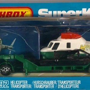 MATCHBOX K-92 HELICOPTER TRANSPORTER TRUCK