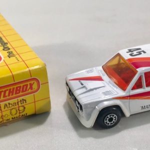 MATCHBOX 9 FIAT ABARTH CAR
