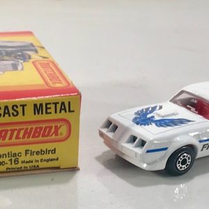 MATCHBOX 16 PONTIAC FIREBIRD CAR