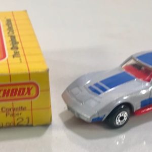 MATCHBOX 21 CORVETTE PACER CAR