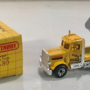 MATCHBOX 30 PETERBILT QUARRY TRUCK