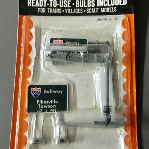 LIFE LIKE LIGHT-UPS OVERHEAD HIGHWAY SIGNS S214K