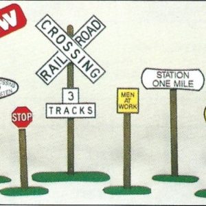 LGB 1973 RAIL AND ROAD SIGNS