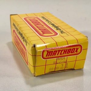 MATCHBOX 11 IMSA MUSTANG CAR EMPTY BOX