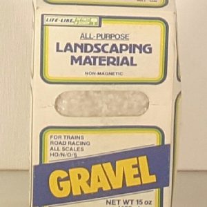 LIFE LIKE 1106 WHITE GRAVEL LANDSCAPING MATERIAL