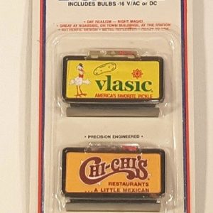 LIFE LIKE 1227 LIGHT UP BILLBOARDS O GAUGE