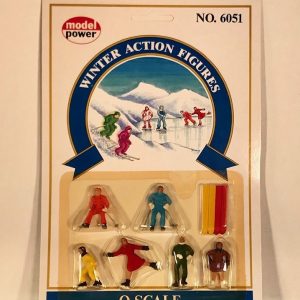 MODEL POWER 6051 WINTER ACTION FIGURES O GAUGE