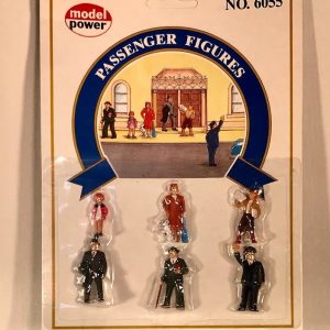 MODEL POWER 6055 STANDING PASSENGER FIGURES O GAUGE