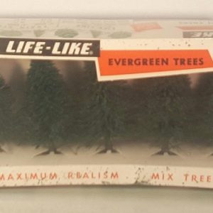 LIFE LIKE S-003R-160 EVERGREEN TREES SET OF 5