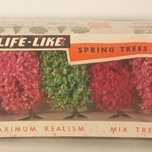LIFE LIKE S-006R-160 SPRING TREES SET OF 5