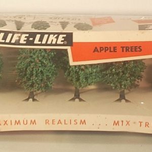 LIFE LIKE S-023R-160 APPLE TREES SET OF 5