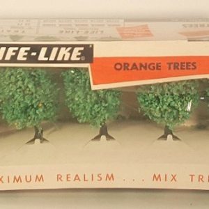 LIFE LIKE S-024R-160 ORANGE TREES SET OF 5