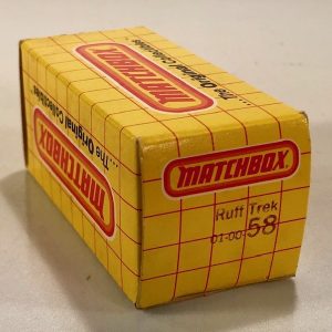 MATCHBOX 58 RUFF TREK TRUCK EMPTY BOX