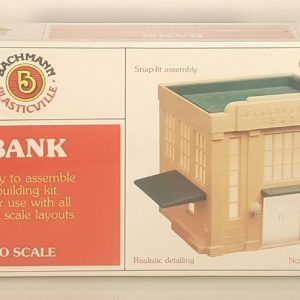 BACHMANN 1960 BANK BUILDING KIT O GAUGE