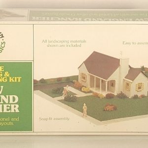 BACHMANN 1986 NEW ENGLAND RANCHER HOUSE BUILDING KIT O GAUGE