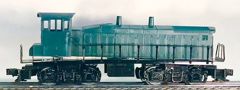 K-LINE K-2200 UNDECORATED MP-15 DIESEL ENGINE - GREEN
