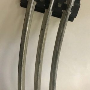 K-LINE K-304 O GAUGE ONE HALF CURVE METAL TRACK