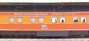 K-LINE K88-1918 SOUTHERN PACIFIC DAYLIGHT DE WITT PULLMAN CAR