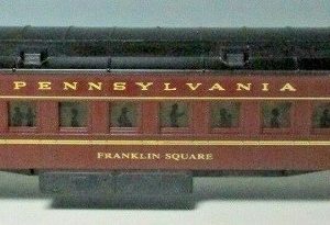 K-LINE K-3514 PENNSYLVANIA THE BROADWAY LIMITED HEAVYWEIGHT FRANKLIN SQUARE COACH CAR