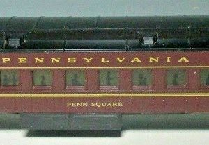 K-LINE K-3774 PENNSYLVANIA THE BROADWAY LIMITED HEAVYWEIGHT PENN SQUARE COACH CAR