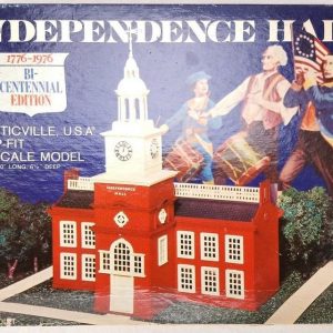 BACHMANN 2921 INDEPENDENCE HALL PLASTICVILLE BUILDING KIT HO SCALE