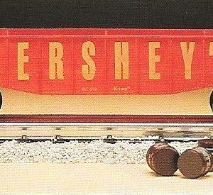 K-LINE K-6534 HERSHEY'S GONDOLA WITH BARRELS