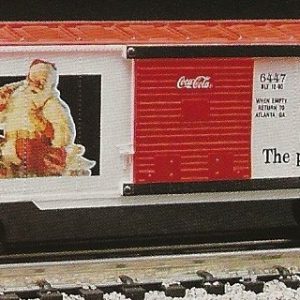 K-LINE K-6447 COCA COLA 1990 HISTORICAL HOLIDAY CHRISTMAS BOXCAR