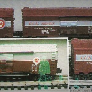K-LINE K-6434A PENNSYLVANIA RAILROAD CLASSIC BOXCARS 4 PACK