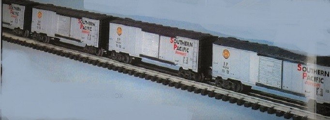 K-LINE K-6424A SOUTHERN PACIFIC CLASSIC BOXCARS 4 PACK