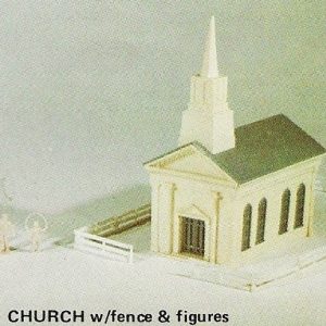 K-LINE K-4110 K-LINEVILLE CHURCH BUILDING KIT
