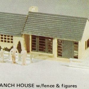 K-LINE K-4120 K-LINEVILLE RANCH HOUSE BUILDING KIT