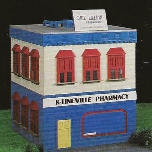 K-LINE K-4223 K-LINEVILLE PHARMACY BUILDING KIT