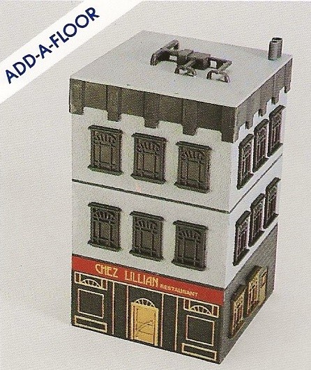 K-LINE K-4224A K-LINEVILLE RESTAURANT BUILDING - ADD A FLOOR KIT
