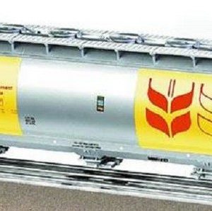 LIONEL 17188 GOVERNMENT OF CANADA 3 BAY CYLINDRICAL HOPPER STANDARD O