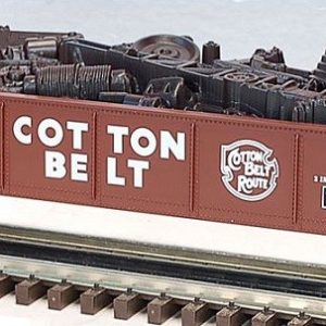 LIONEL 17408 COTTON BELT GONDOLA WITH SCRAP LOAD STANDARD O