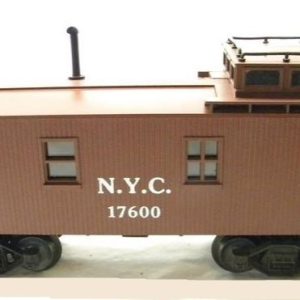 LIONEL 17600 NEW YORK CENTRAL STANDARD O WOODSIDED CABOOSE