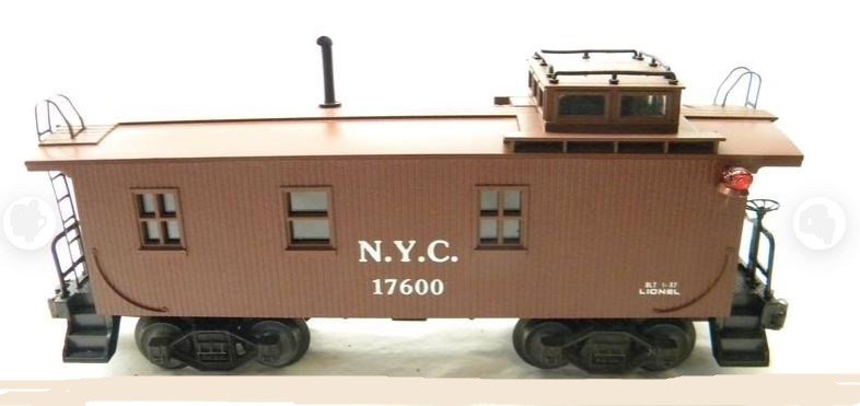 LIONEL 17600 NEW YORK CENTRAL STANDARD O WOODSIDED CABOOSE