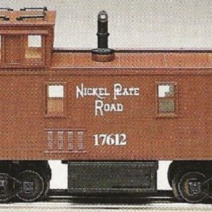 LIONEL 17612 NICKEL PLATE ROAD STEEL SIDED CABOOSE FF6