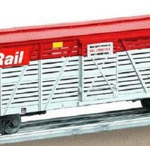 LIONEL 17708 CANADIAN PACIFIC ACF 40-TON STOCK CAR STANDARD O