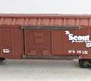 K-LINE 64231 SANTA FE MAP BOXCAR