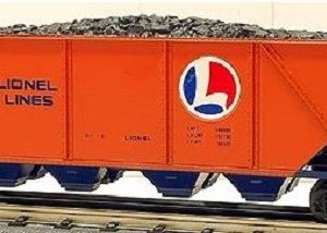 LIONEL 19303 LIONEL LINES QUAD HOPPER WITH COAL