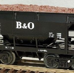 LIONEL 19313 BALTIMORE AND OHIO ORE CAR WITH LOAD