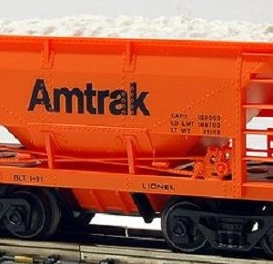 LIONEL 19315 AMTRAK ORE CAR WITH LOAD