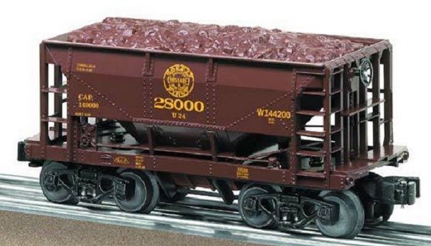 LIONEL 19348 DULUTH, MISSABE, AND IRON RANGE ORE CAR