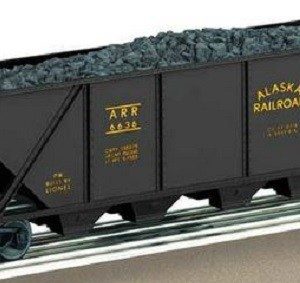 LIONEL 19350 POSTWAR 6636 ALASKA QUAD HOPPER