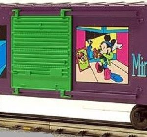 LIONEL 19271 MINNIE MOUSE HI-CUBE BOXCAR