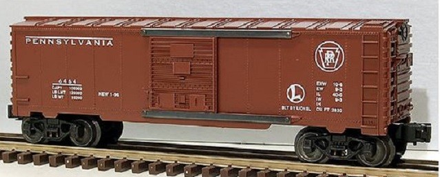LIONEL 19272 POSTWAR 6464 SERIES BOXCAR SET IV, 3 CARS