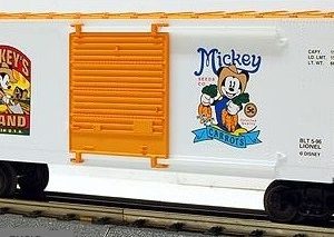 LIONEL 19281 MICKEY'S CARROTS HI-CUBE BOXCAR